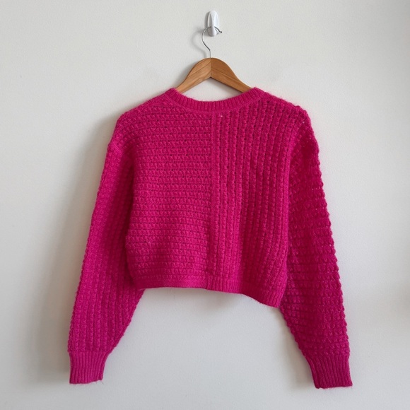 WILFRED FREE • Fortune Sweater in Electron Fuschia - Picture 4 of 11